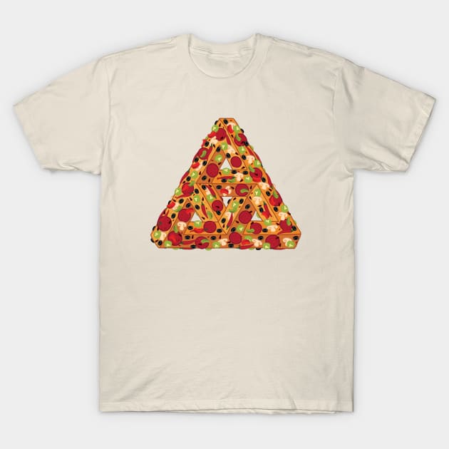 Penrose Pizza T-Shirt by Woah_Jonny